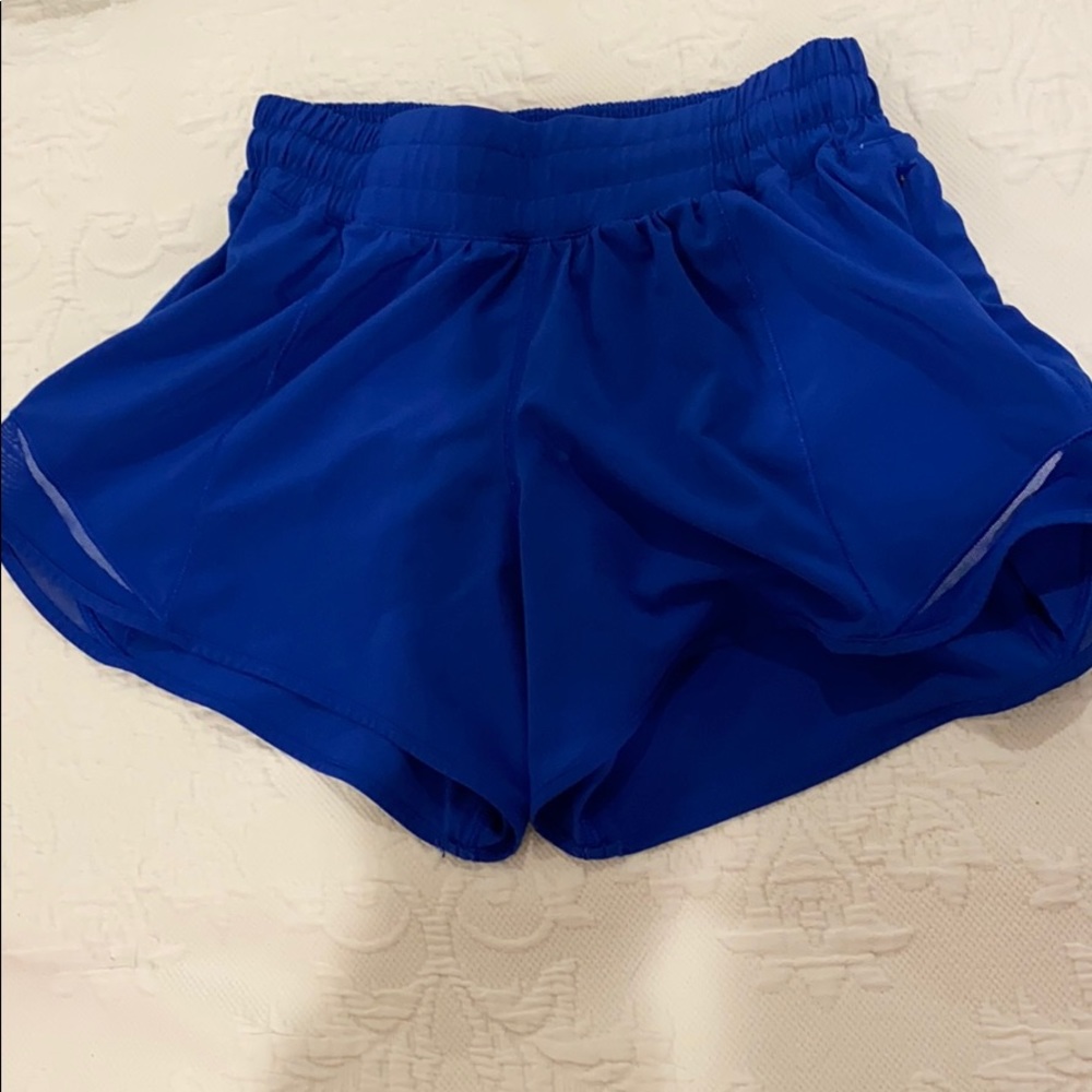 Blue lulu long shorts